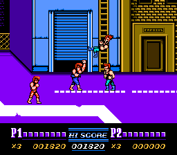 Double Dragon II: The Revenge gameplay screenshot